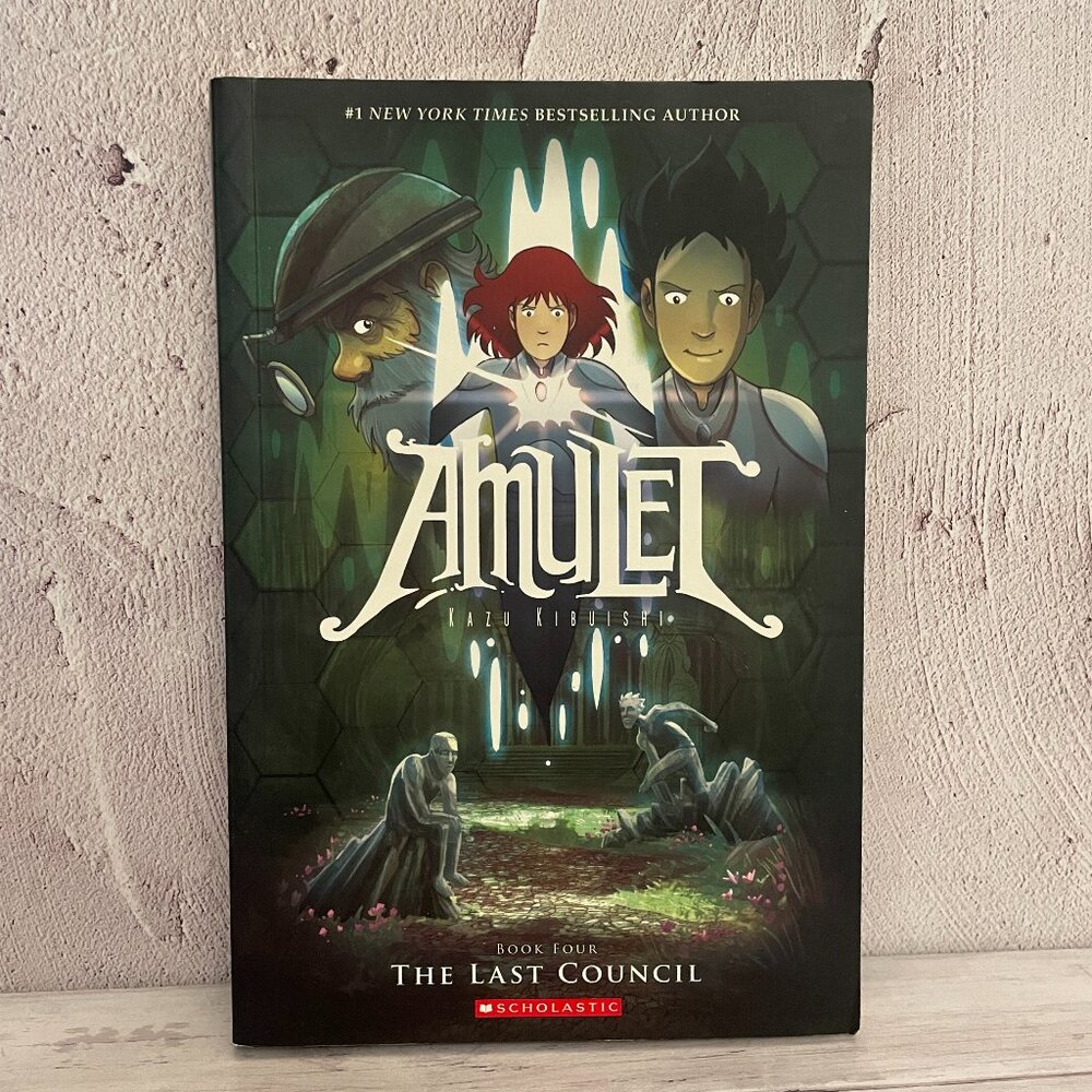 5 for $15📕Amulet # 4: The Last Council Graphic Novel Kids Book (SKU: 288MI)